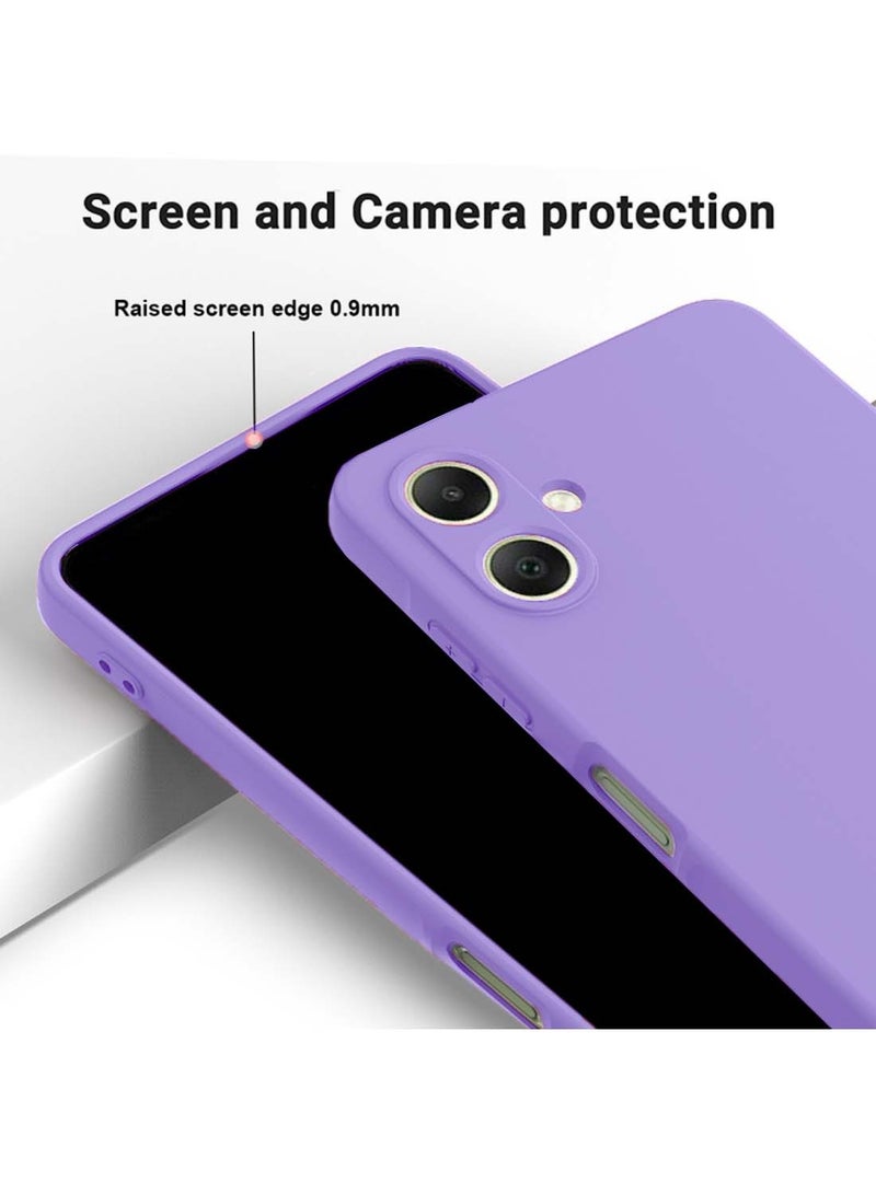 دبليو تيك غطاء الحماية السائل الممتاز من السيليكون سامسونج جالاكسي A06 4G 2024 - اللافندر - Image 3