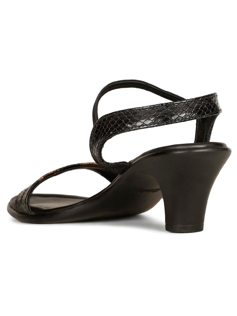 Bata صندل باتا لاتين E للنساء بكعب أسود - 7 المملكة المتحدة (6616921) - Image 3