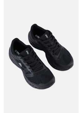 RBX Women Mesh Lace Up Running Shoes, Black  - Image 4