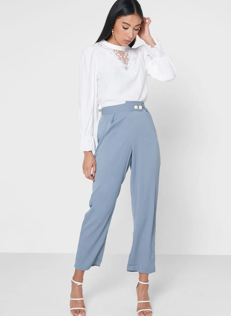 ELLA Lace Detail Blouse