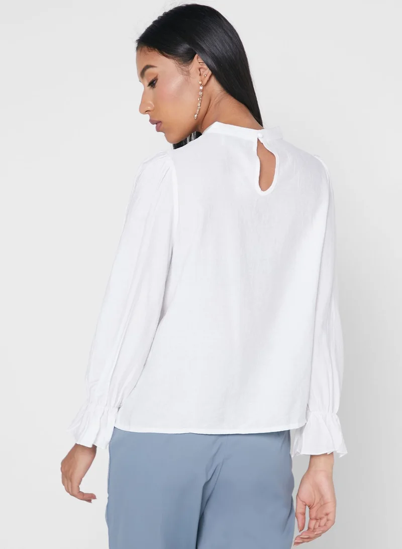 ELLA Lace Detail Blouse