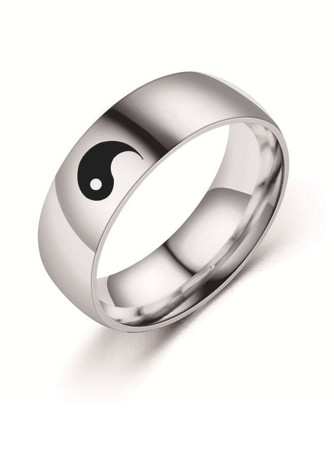 Unisex Fashion Gossip Lover Tai Chi Ring - Image 1