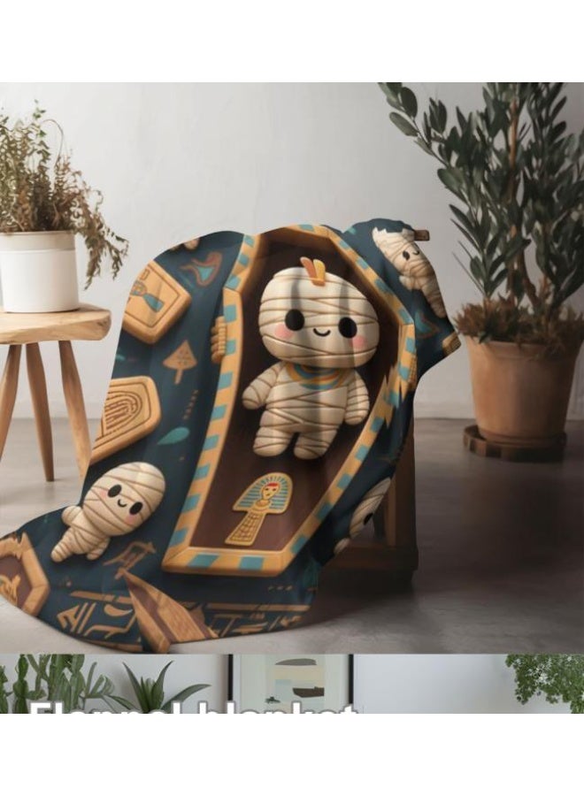 عام بطانية رقيقة من الفانيلا (حرارة ومريحة، ومناسبة للنوم واستخدام اللعبة والغبار والرمل) 150 سم * 200 سم - 900 - Image 3