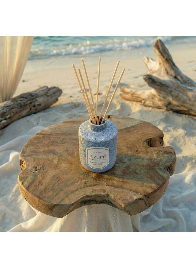DANUBE HOME Azure Rose Reed Diffuser 200ml Home Fragrance Long Lasting Aroma Oil Air Freshener Luxury Scent - Image 2