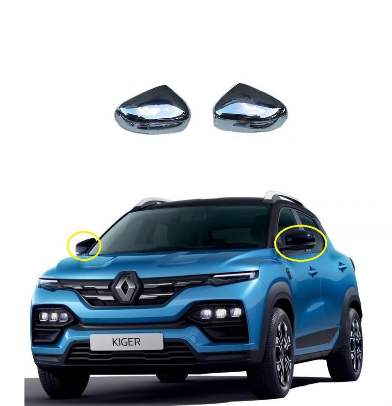 DDSONS Car Chrome Combo Exterior Accessories Kit For Renault Kiger - Adult - Image 4