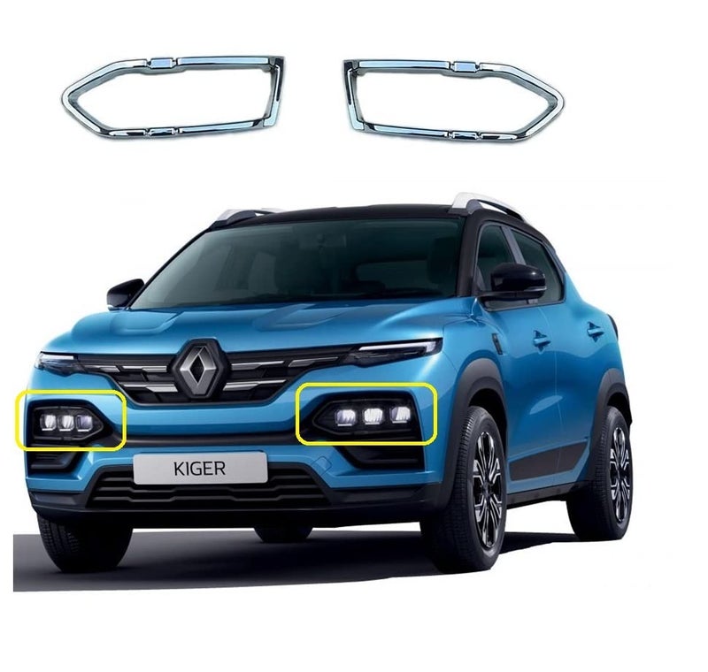 DDSONS Car Chrome Combo Exterior Accessories Kit For Renault Kiger - Adult - Image 2