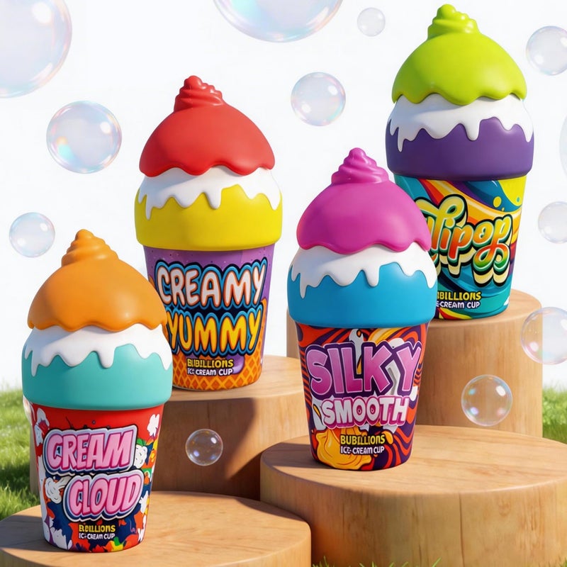 ZOENMG Upside Down LeakProof Bubbles Tumble for Toddlers 13 4 Packs MessFree Kids Outdoor Toys for Toddler 24 Years OldEaster Basket StuffersBirthday Party Favors for Boys Girls - Image 3