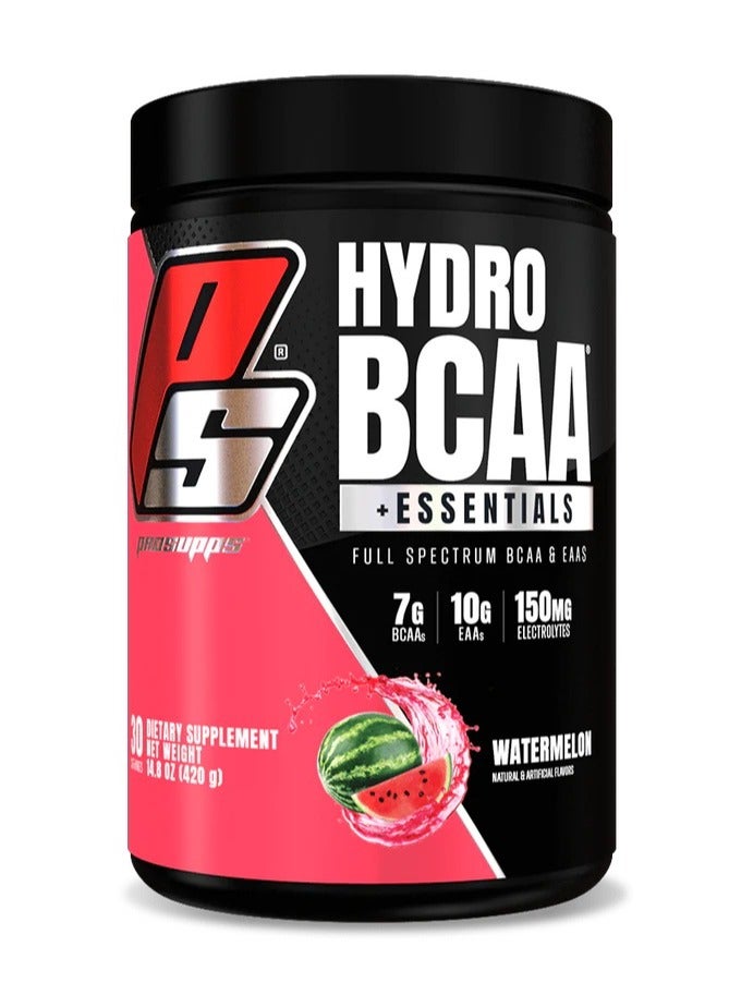 ProSupps PROSUPPS Hydro BCAA Plus Essentials 30 Serving Watermelon - Image 1