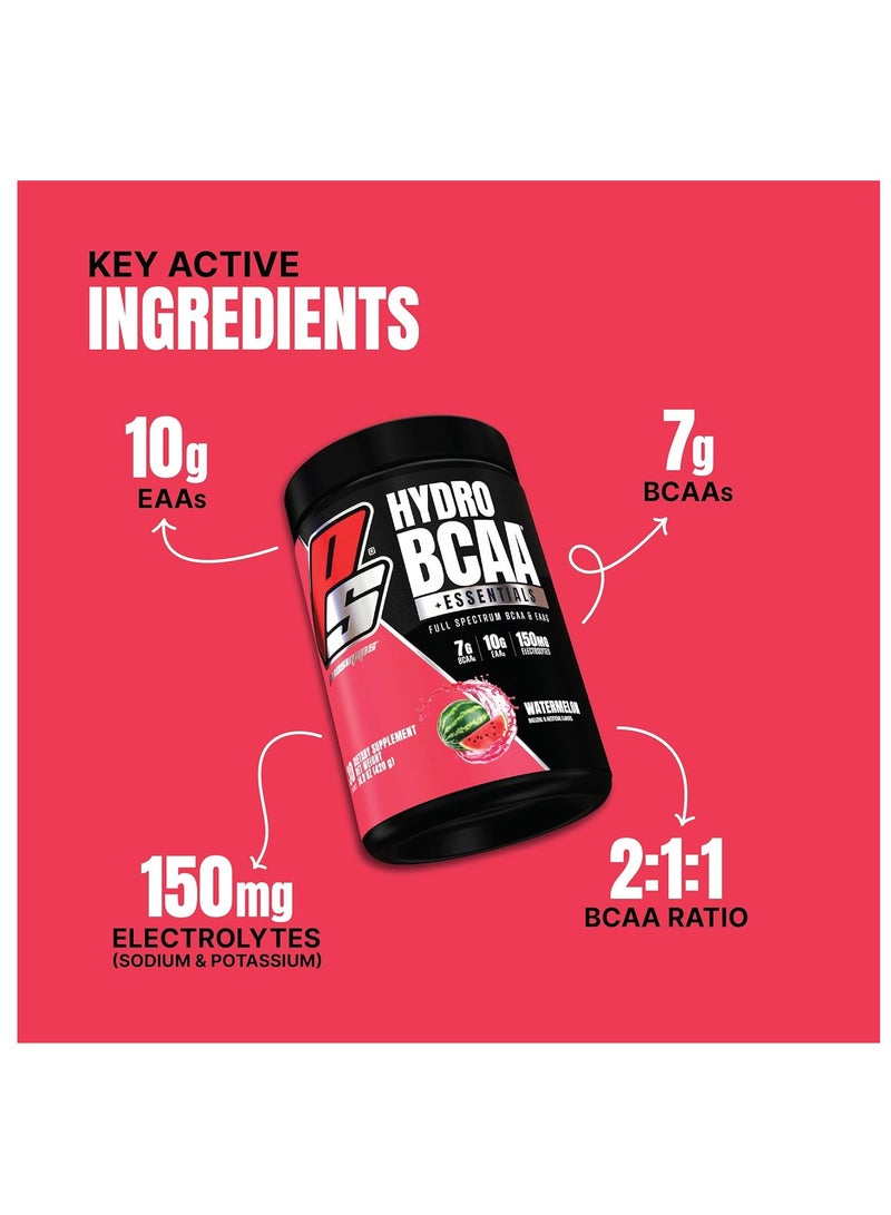 ProSupps PROSUPPS Hydro BCAA Plus Essentials 30 Serving Watermelon - Image 3