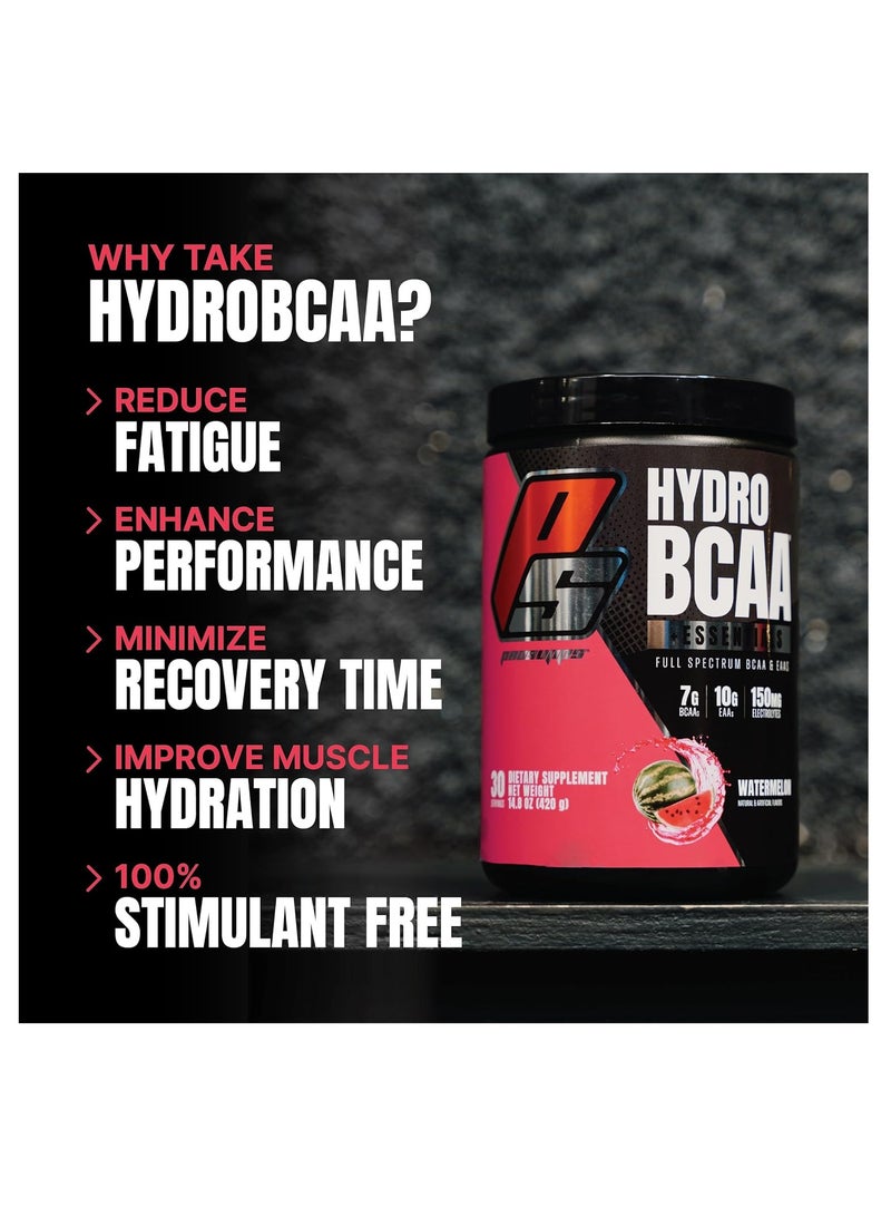 ProSupps PROSUPPS Hydro BCAA Plus Essentials 30 Serving Watermelon - Image 4