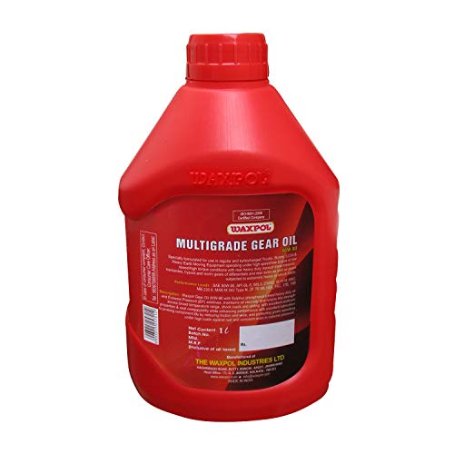 Waxpol Multi Grade Gear Oil 80W 90-1L For Cars, 2-Wheelers, HCVs, LCVs, Jeeps, Tractors, Heavy Industrial Equipment - Image 2