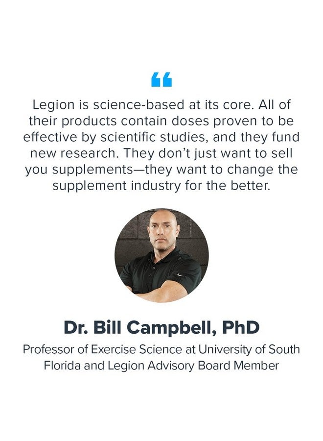 LEGION Immune- Immune Booster for Adults, Natural Immunity System Support w/Vitamin C (500mg), American Ginseng, Guduchi, and Garlic Supplement. - Image 5