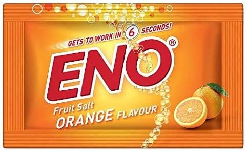 Eno Fruit Salt Orange Antacid Powder Baking Soda for Indigestion Heartburn Flatulence 30 Sachets 5 G Each 30 Sachets 5 g Each - Image 2
