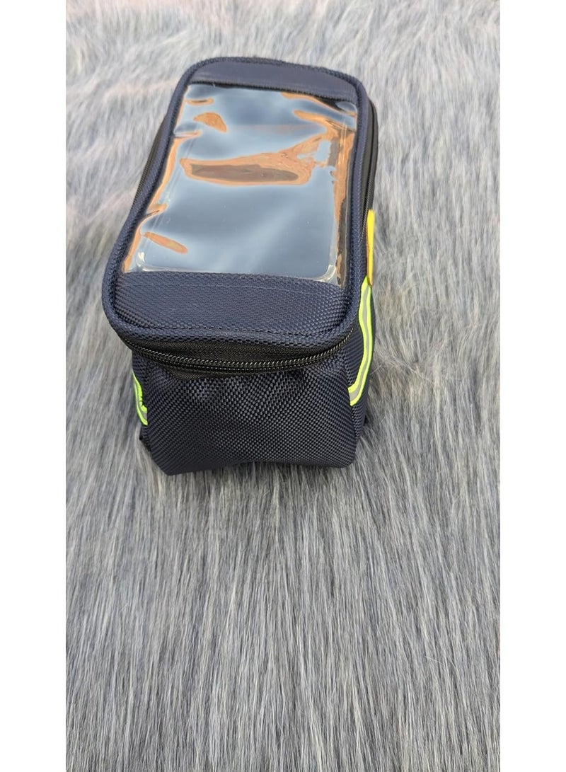 شنطة للتركيب على الدراجة . شنطة تثبت على الدراجة لحمل الموبيل والاغراض . خامة جوده عالية وثقيلة - Image 2