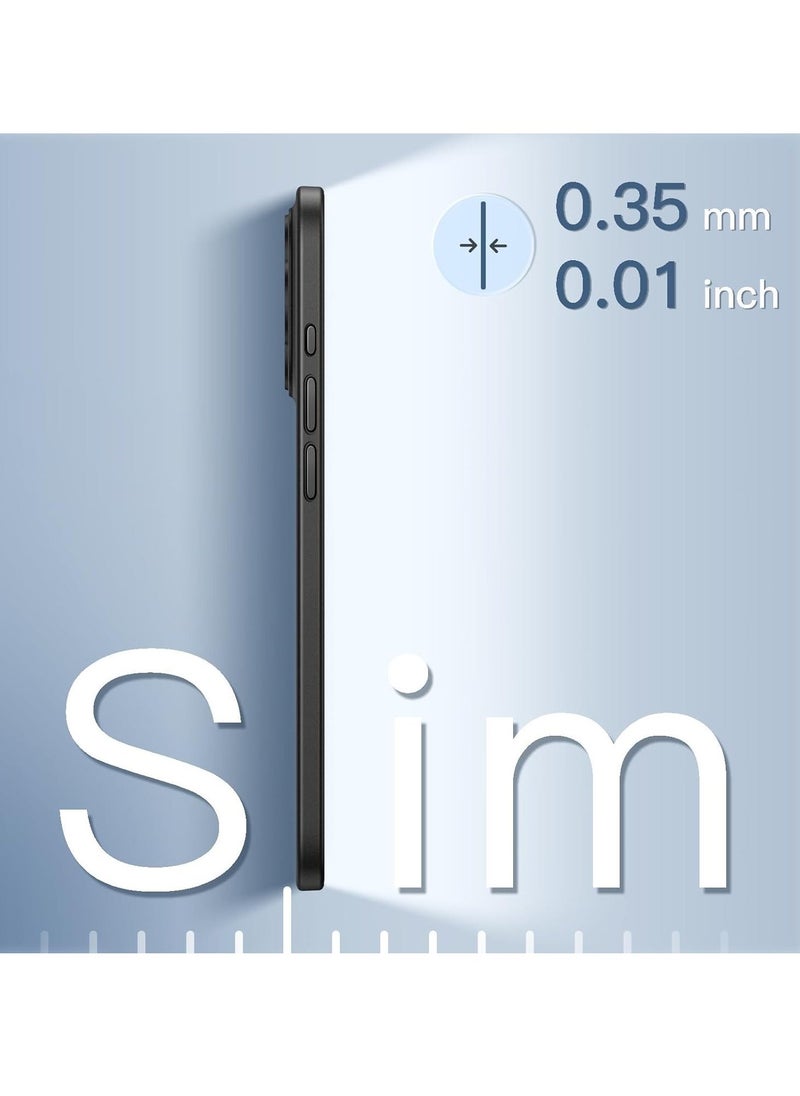 JAJEEK Ultra-Thin Case (0.35mm Thin) for iPhone 15 Pro 6.1 inch, Full Camera Lens Protection, Lightweight Matte Polycarbonate, Wireless Charging Compatible – Sleek & Durable Design - Image 3