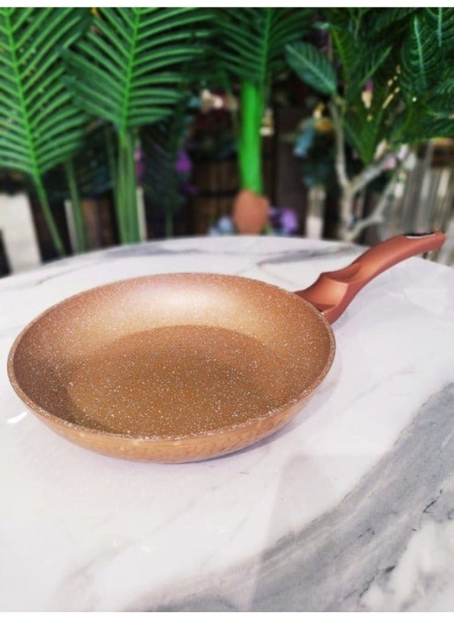 3 piece pan set size " 20cm - 24cm - 28cm " copper granite pro - Image 3