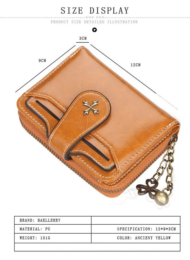 baellerry Unisex Multi-Card Multi-functional Wallet with Large Capacity Hook design, soft and wear-resistant  - Image 2