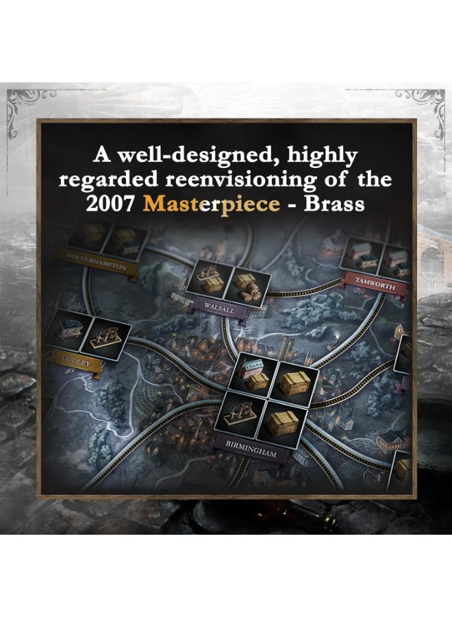 NIBEMINENT Brass instruments: Birmingham | Fixed board game | Suitable for players aged 14 and above | 2 - 4 players | Game duration: 6 - 120 minutes - Image 5