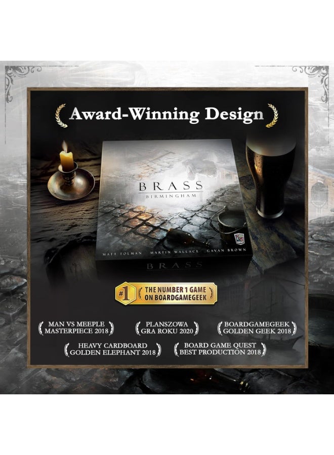 NIBEMINENT Brass instruments: Birmingham | Fixed board game | Suitable for players aged 14 and above | 2 - 4 players | Game duration: 6 - 120 minutes - Image 4