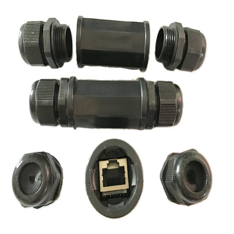 Waterproof Ethernet Extender Quick Coupler VL27A-RJ45M22Z 