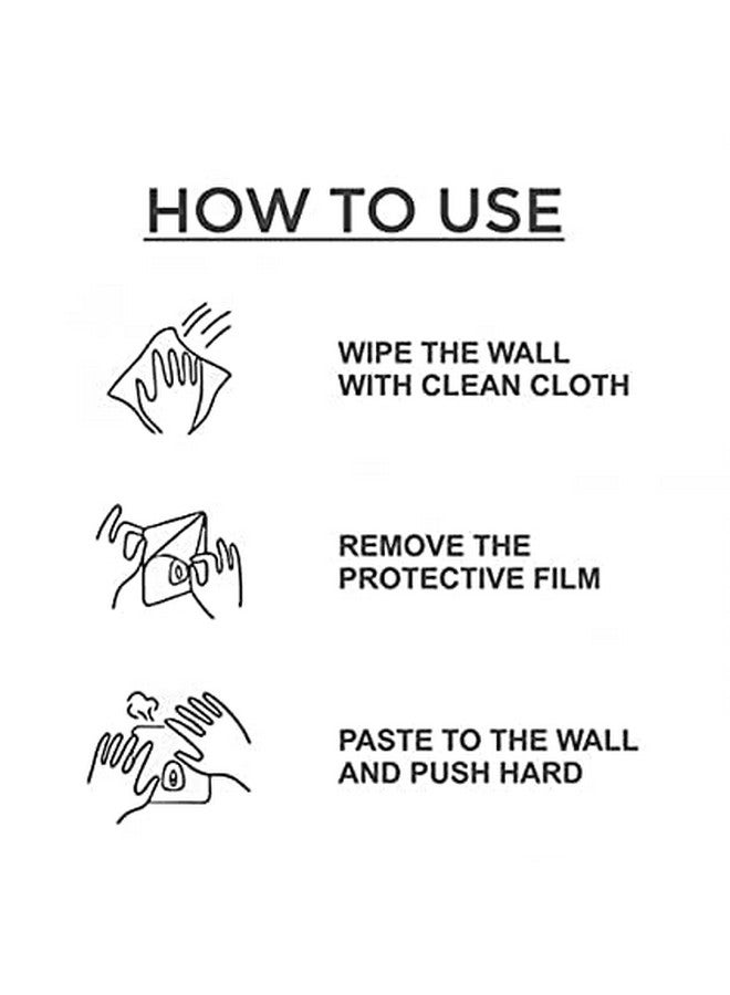 FORCE 24 Force24 - Self Adhesive Wall Hooks for Kitchen Organizer Hook for Wall Without Drilling for Home Kitchen Bathroom Bedroom Keys Bag Towels - 6 Stainless Steel Hook with Plastic Strip (Golden Pack of 2) - Image 5