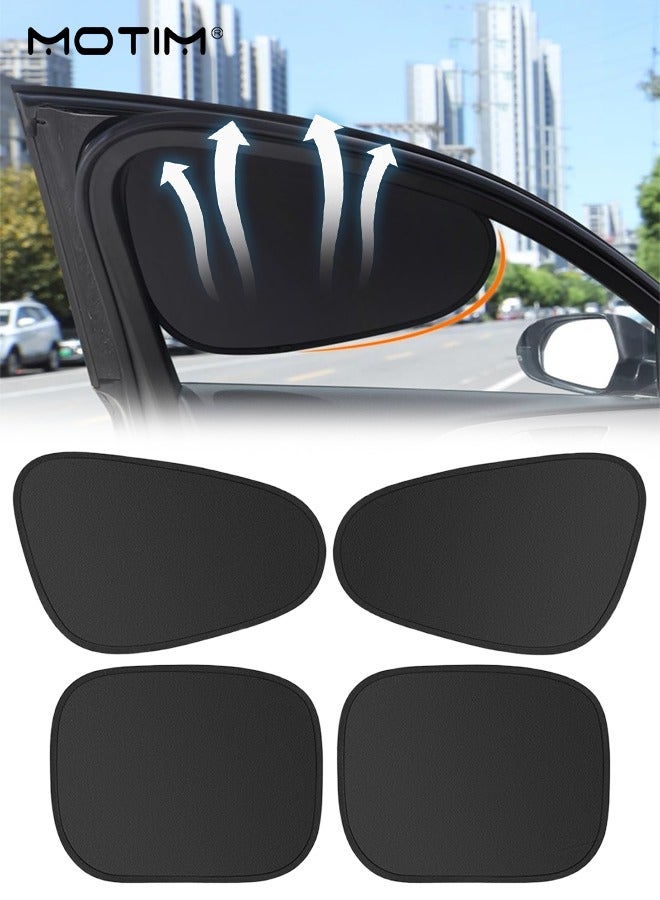 موتيم واقي الشمس للنافذة الجانبية للسيارة، واقي الشمس للسيارة للحماية من الأشعة فوق البنفسجية للحفاظ على برودة سيارتك،  يحجب وهج الشمس والأشعة فوق البنفسجية، واقي الشمس للنافذة الجانبية للسيارة، حماية قابلة للطي مثل الشاحنات، الفانات، سيارات الدفع الرباعي - Image 1