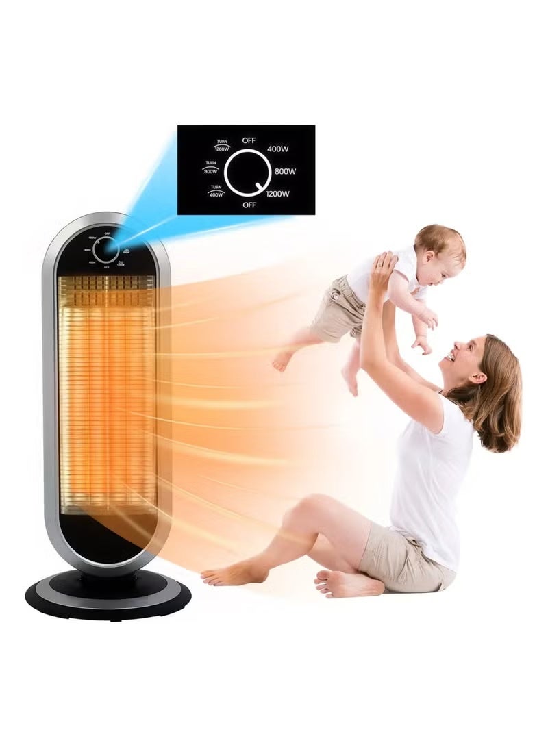 Denx 900W Portable Electric Heater with Temperature Control and Overheat Protection – Safe and Practical Design DX2638 - Image 4