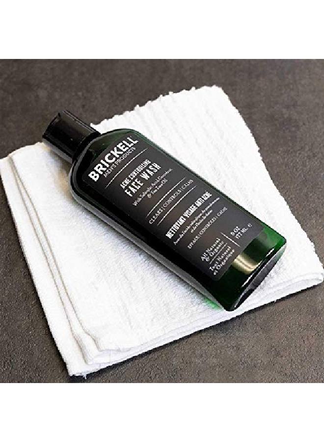Brickell Men's Products Brickell Men'S Acne Face Wash For Men Natural And Organic Men'S Acne Face Wash To Cleanse Skin And Eliminate Acne Clears Breakouts 2% Salicylic Acid 6 Ounces  - Image 5