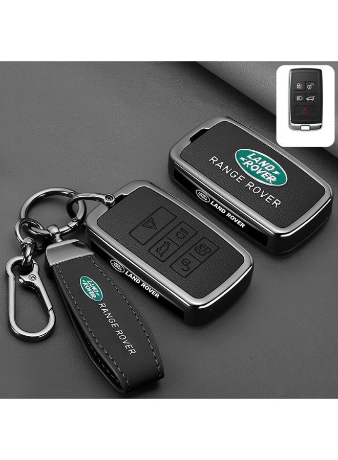High end car key protection cover suitable for Range Rover, Evoque, Star Pulse, Discovery 5&4, Sport Defender, metal frame car key shell case