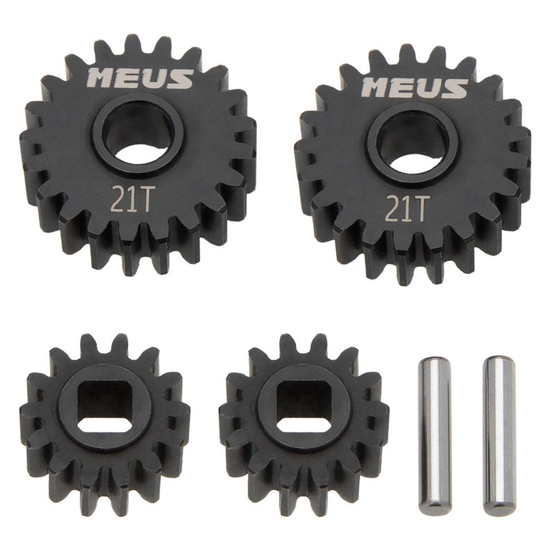 MEUS RACING Steel Overdrive Portal Gears for Axial Capra 19 UTB SCX10 III RC Crawlers 1421T - Image 3