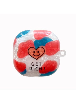 For SamsungBuds2 Pro Live FE Bluetooth Headset Protective Cover Floral Shell Stone Pattern Soft Case Solid Color-Color:Shell Pattern Soft Shell-get Rich (with Hook)-Model:For SamsungBuds2/buds2 Pro/buds Live/buds Pro/buds FE Headphone Case - pzsku/Z37130A3EFC6DFF2687E8Z/45/1744789699/3bf878ba-54ea-472e-bdb3-49e1daba3ed8
