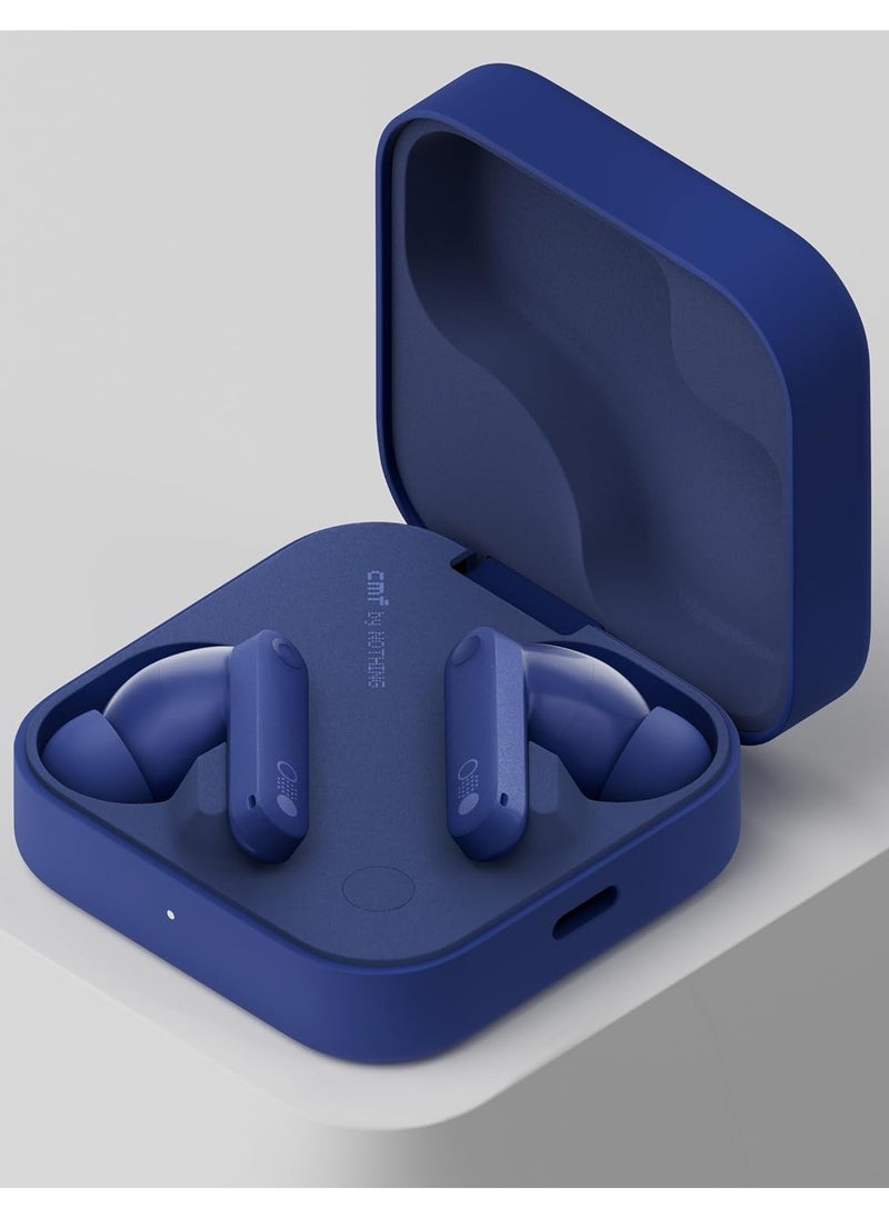 Buds Pro 2 ChatGPT Integrated True Wireless With Clear Voice Technology 2.0 50 dB Smart Active Noise Cancellation Spatial Audio Effect IP55 Blue (Latest version 2025)