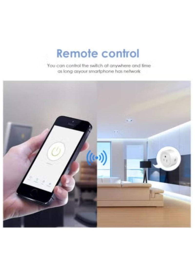AROAQ 20A TUYA WiFi Smart Plug – US Standard Smart Socket with App & Voice Control, Compatible with Alexa and Google Home  - Image 2