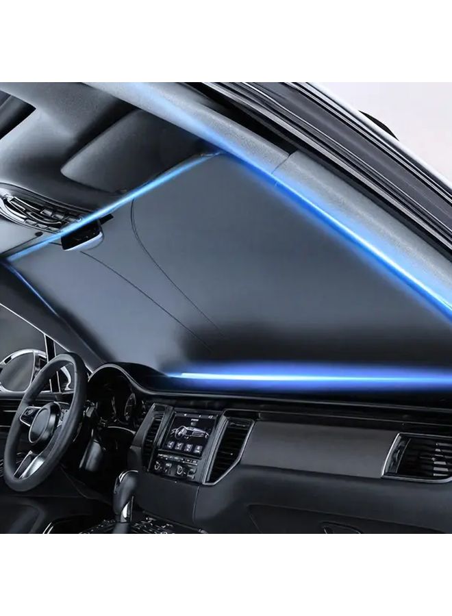 Car Windshield Sun Shade 145x80 For Summer Vehicle Window Protector - Image 2