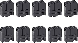 uxcell uxcell 10Pcs 2x3Pin 2.54mm Pitch Double Rows Straight Connector IDC FC Ejector Header  - Image 1