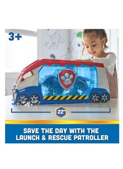 PAW PATROL Paw Patrol, Transforming PAW Patroller with Vehicle Launchers, Lights & Sounds, Ryder Action Figure & ATV Toy Car, Kids’ Toys for Boys & Girls Ages 3+  - Image 3