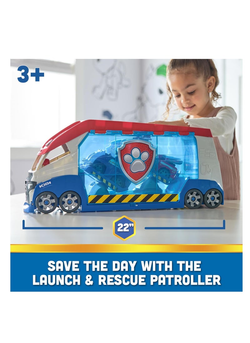 PAW PATROL Paw Patrol, Transforming PAW Patroller with Vehicle Launchers, Lights & Sounds, Ryder Action Figure & ATV Toy Car, Kids’ Toys for Boys & Girls Ages 3+  - Image 3