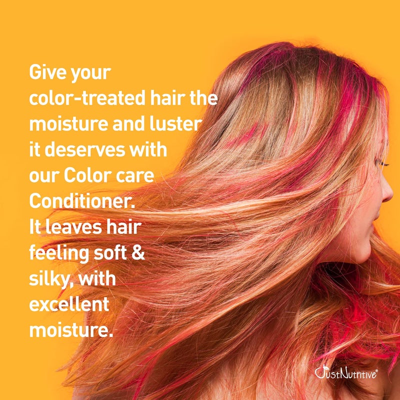 Just Nutritive Color Care Conditioner | Best Conditioner for Color Treated Hair | Refreshes For Vibrant Color - Image 3