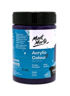 Mont Marte Mont Marte Acrylic Colour Paint 300ml - Purple 