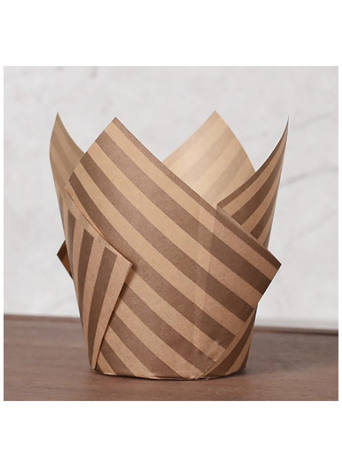 50-Piece Cake Cup Liners Greaseproof paper baking cupcake Muffin liners  - Image 3