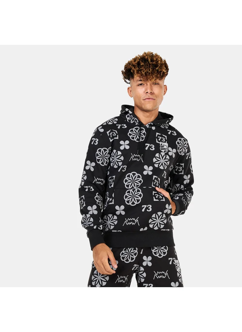 PUMA Men's Booster Clyde Print Hoodie