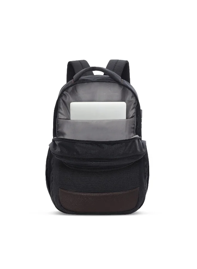 Lavie  Sport 35L Zenith Laptop Backpack | Laptop Compatiable | Rain cover | Combi lock | (Black)  | Best Price UAE