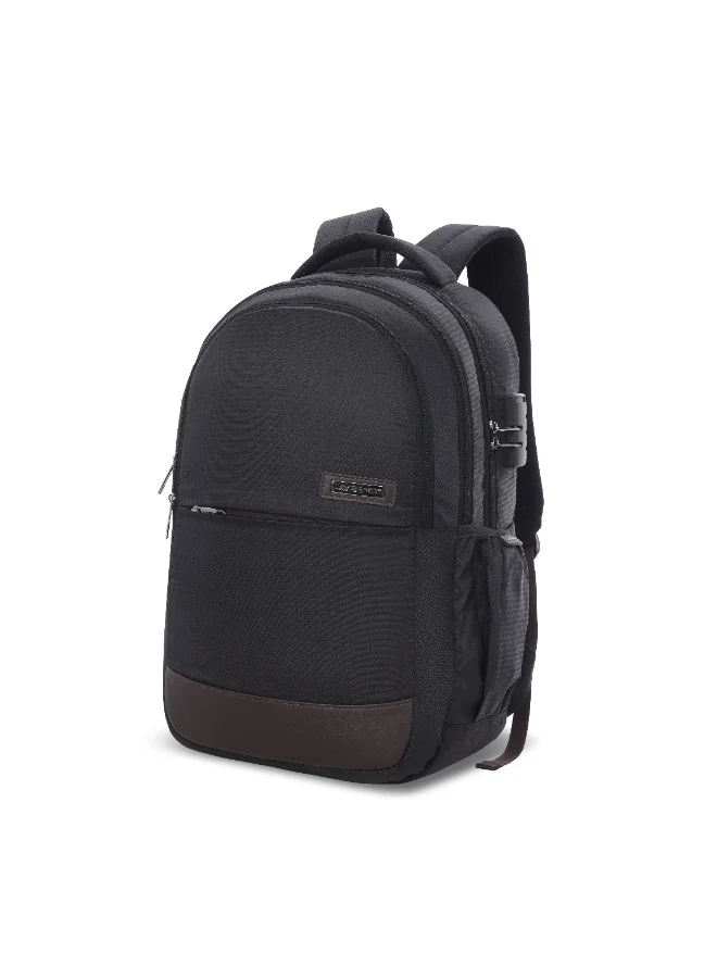 Lavie  Sport 35L Zenith Laptop Backpack | Laptop Compatiable | Rain cover | Combi lock | (Black)  | Best Price UAE