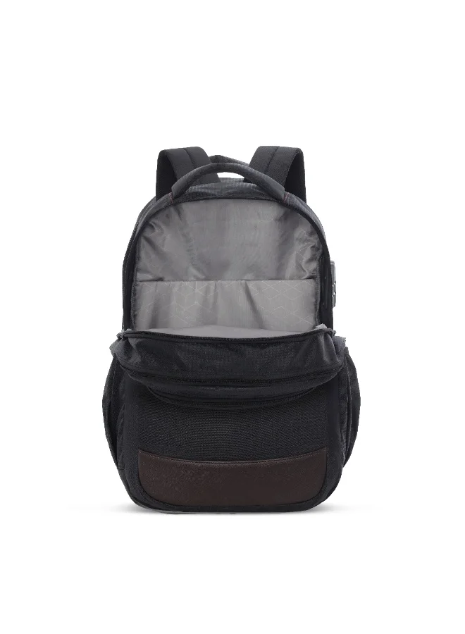 Lavie  Sport 35L Zenith Laptop Backpack | Laptop Compatiable | Rain cover | Combi lock | (Black)  | Best Price UAE