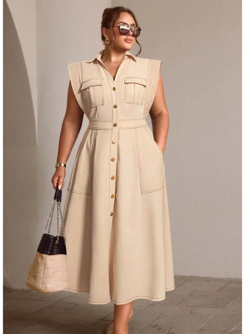 SIMPLEE Elegant Plus Size Maxi Dress for Women , Versatile for Party,Beach,Daily Wear,Spring Summer and Autumn