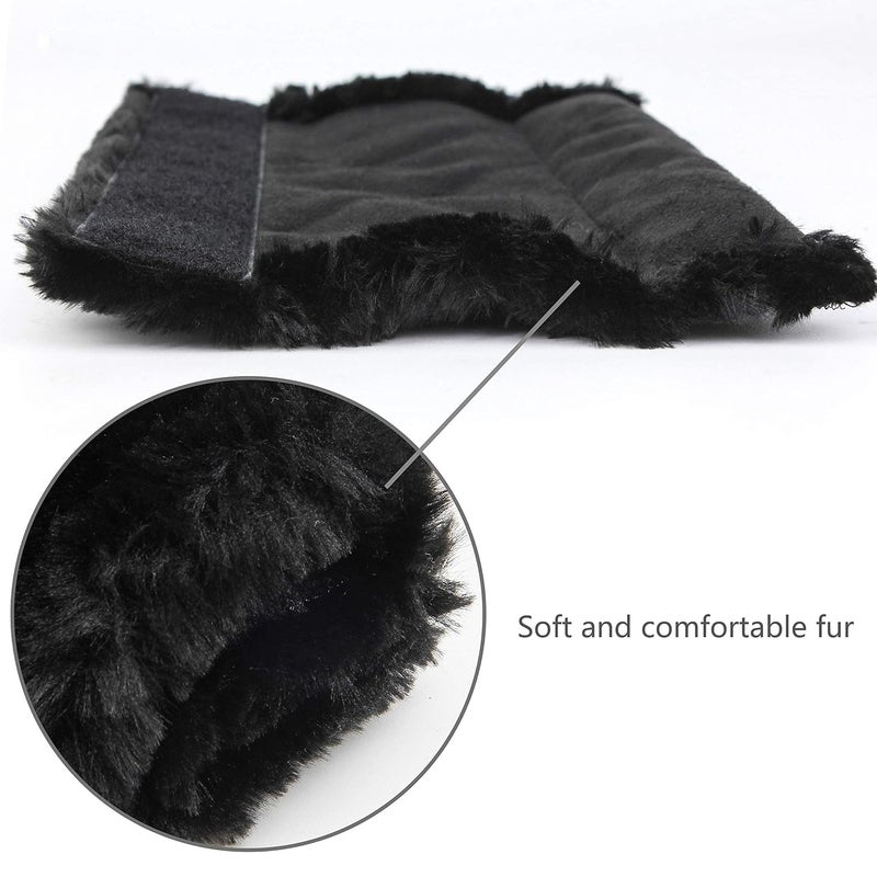 Redvant Car Seat Belt Shoulder Pads (Pack of 2) Car Safety Belt Soft Pad Cover for Comfortable Driving, Universal Fit for All Cars and Backpack ((Black, Pack of 2)) - Image 5