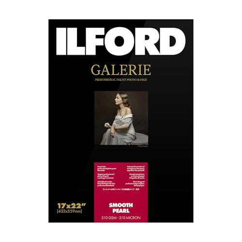 ILFORD GALERIE Prestige Smooth Pearl 17 x 22 Inches 25 Sheets 2001754