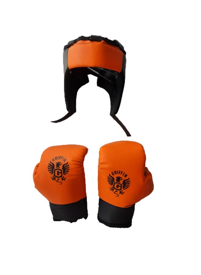 Griffin Kids Boxing Kit Filled Boxing for Punching & Sparing Filled Punch Bag for Boxing Children - Boys Boxing Set (52 cm) - Image 3