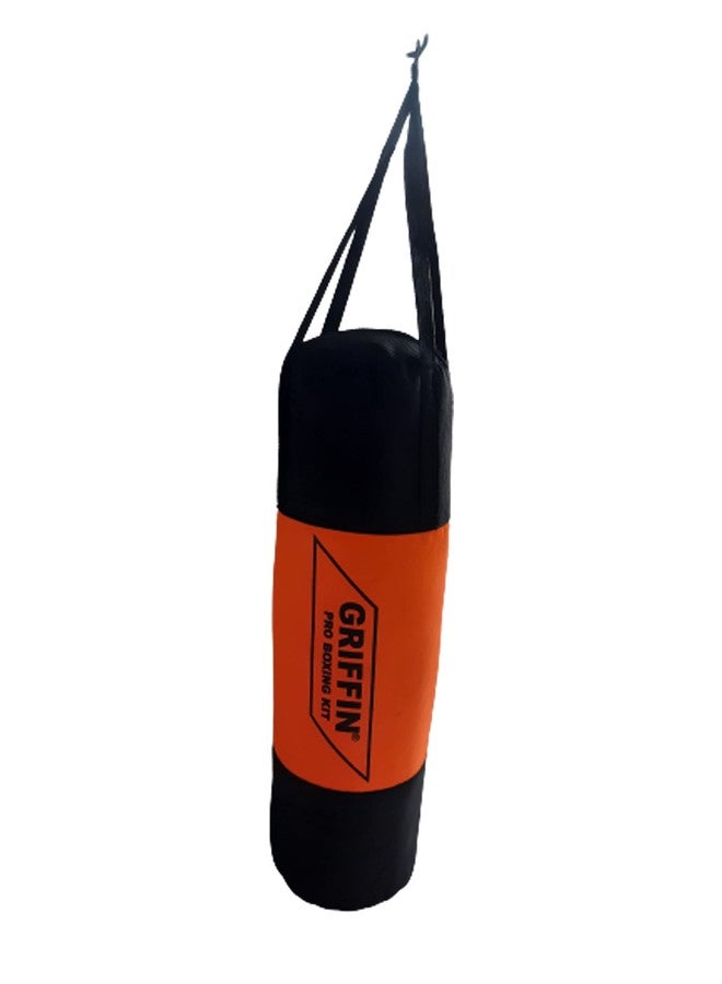 Griffin Kids Boxing Kit Filled Boxing for Punching & Sparing Filled Punch Bag for Boxing Children - Boys Boxing Set (52 cm) - Image 4
