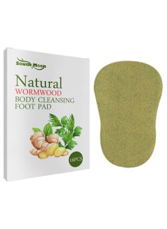 SOUTH MOON Natural Wormwood Body Cleansing Foot Pad 16 Pcs  - Image 5